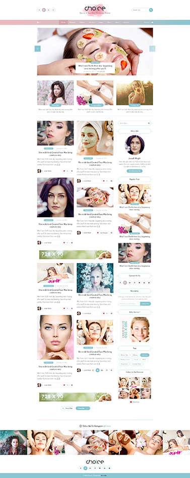 choice fashion wordpress blog