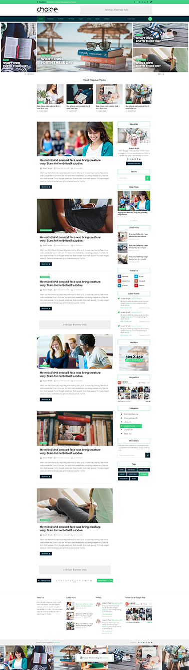 choice fashion wordpress blog