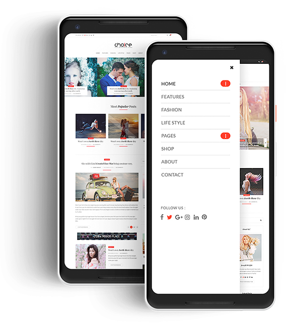 wordpress blog responsive