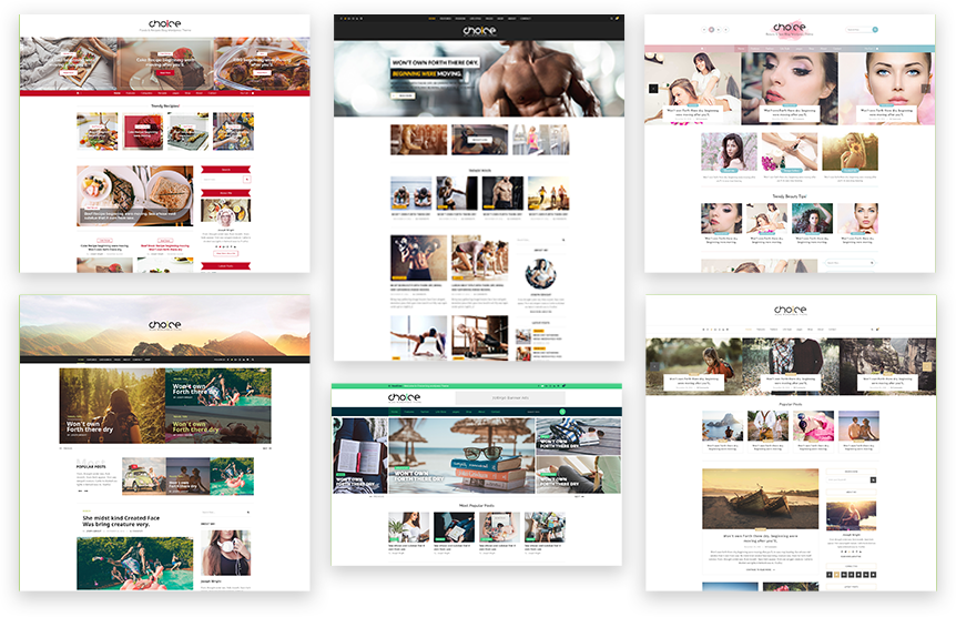 choice templates wordpress