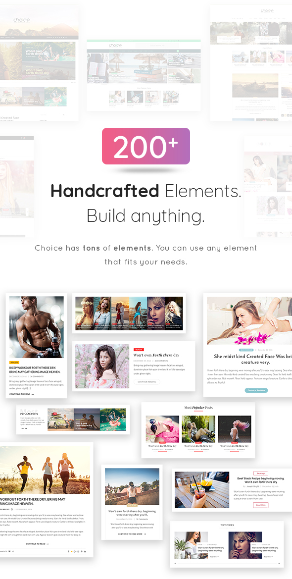 Blog WordPress Theme