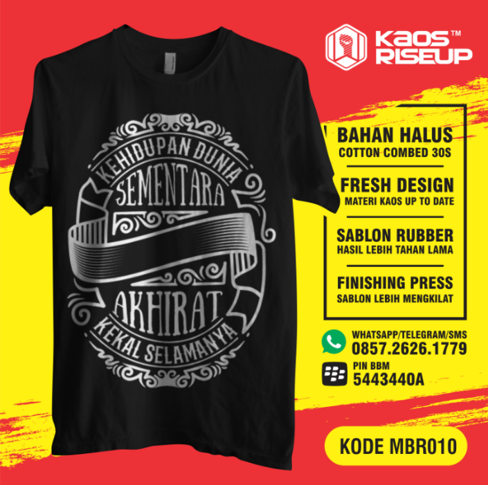 Kaos Rise Up Keren  - Dunia Sementara Akhirat Selamanya.png Kaos Rise Up Keren  - Dunia Sementara Akhirat Selamanya.png