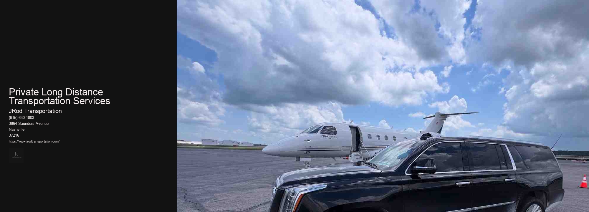 Private Long Distance Transportation Services