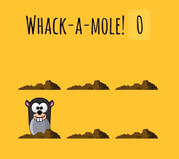 Whack A Mole Game