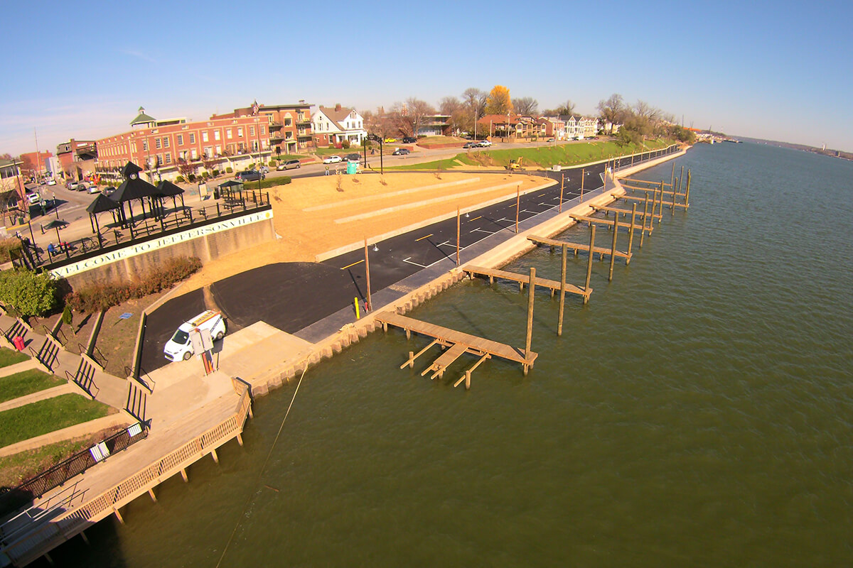 Jeffersonville Riverfront Improvements Jacobi Toombs and Lanz Civil