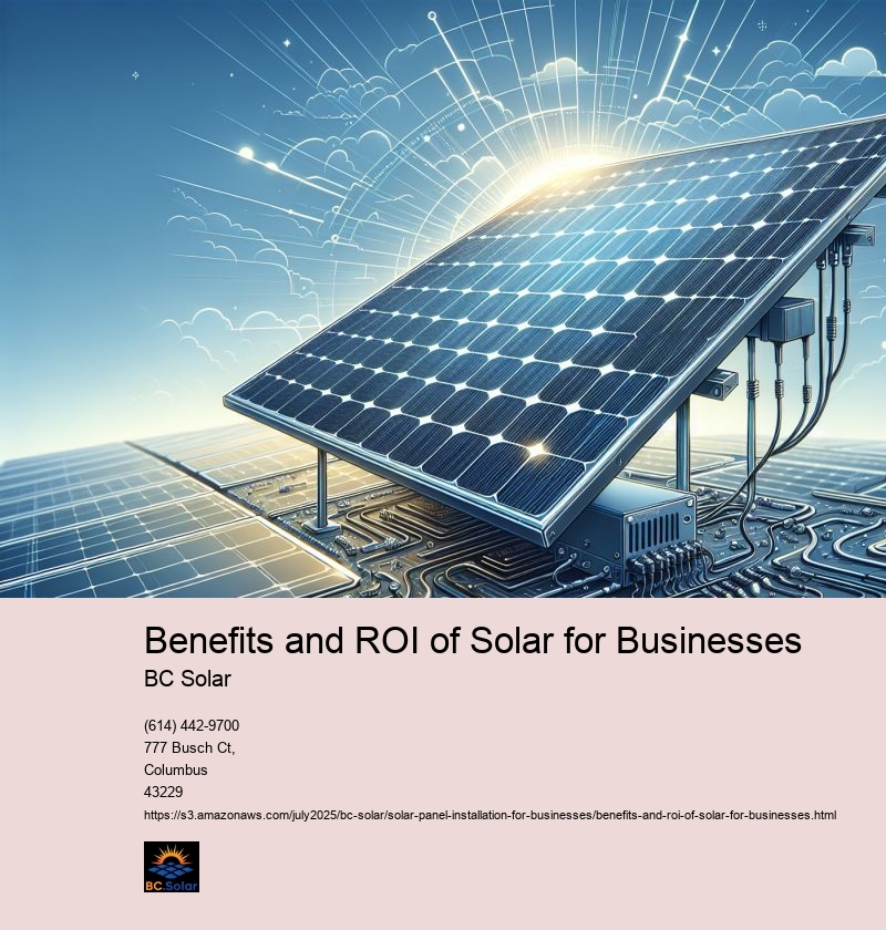 Benefits and ROI of Solar for Businesses
