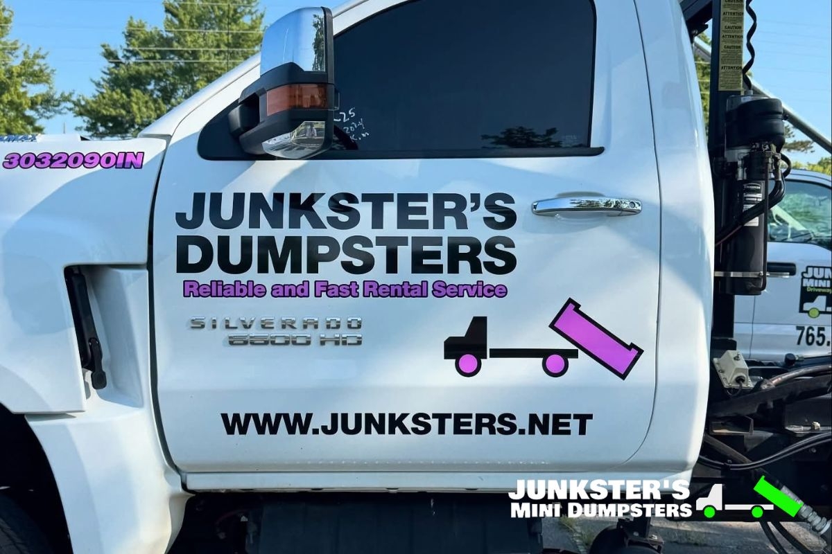 Junkster's Mini Dumpsters - Dumpster Rental Service in Indianapolis Metro