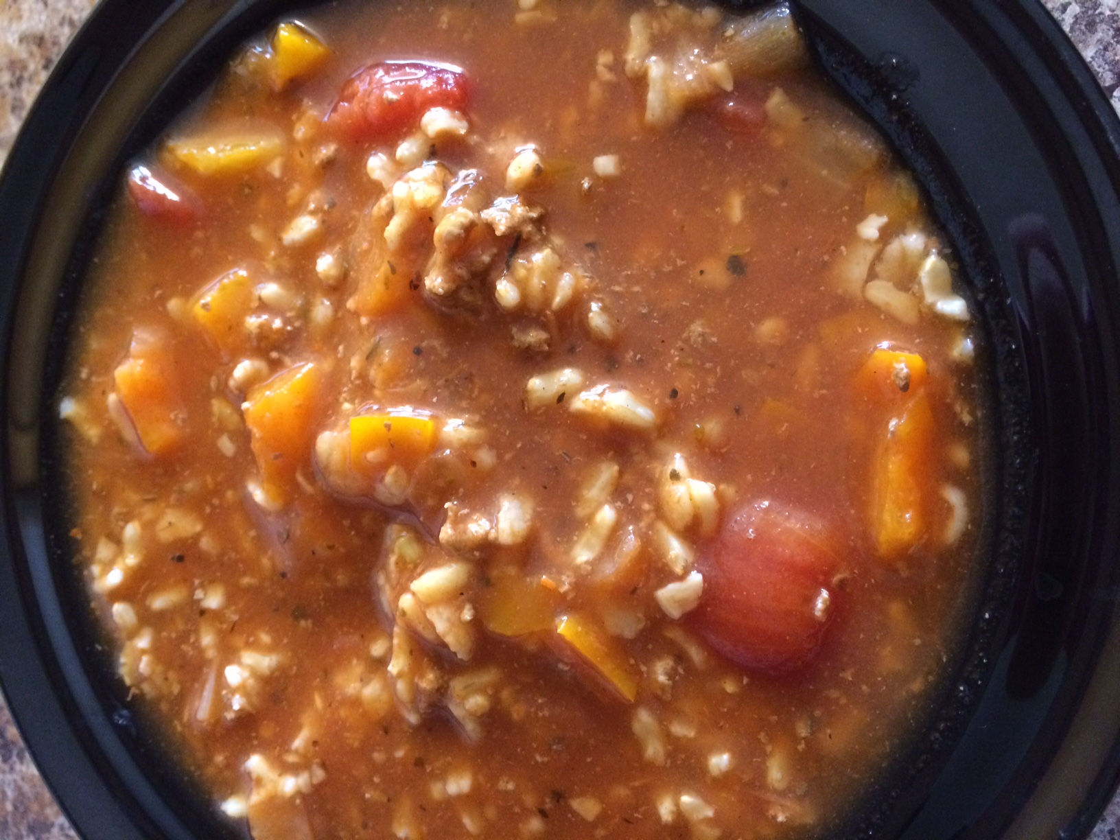 Friendly Feasting Stuffed Bell Pepper Soup
