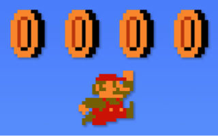remote team reflection - Super Mario and coins