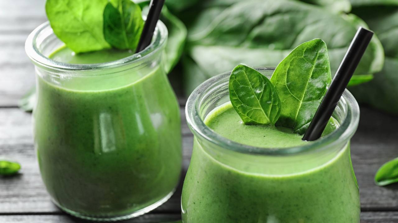 High-protein green smoothie