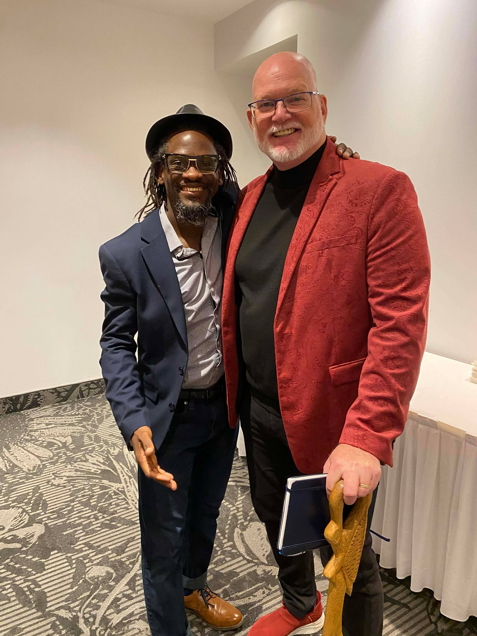 Michel-Ange Nicolas et JJ Brun