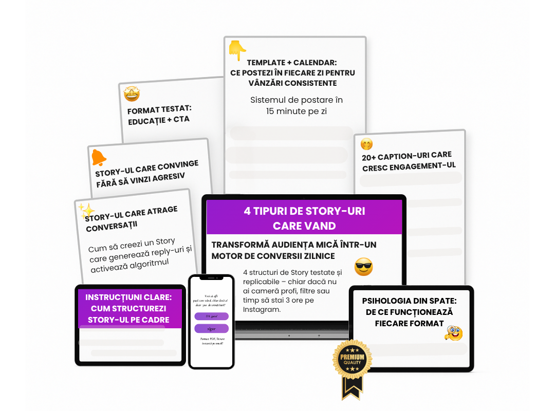 4 tipuri de Story-uri care vând