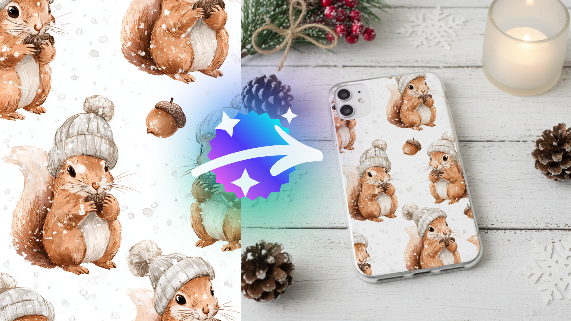 AI mockup for e-shop product listing