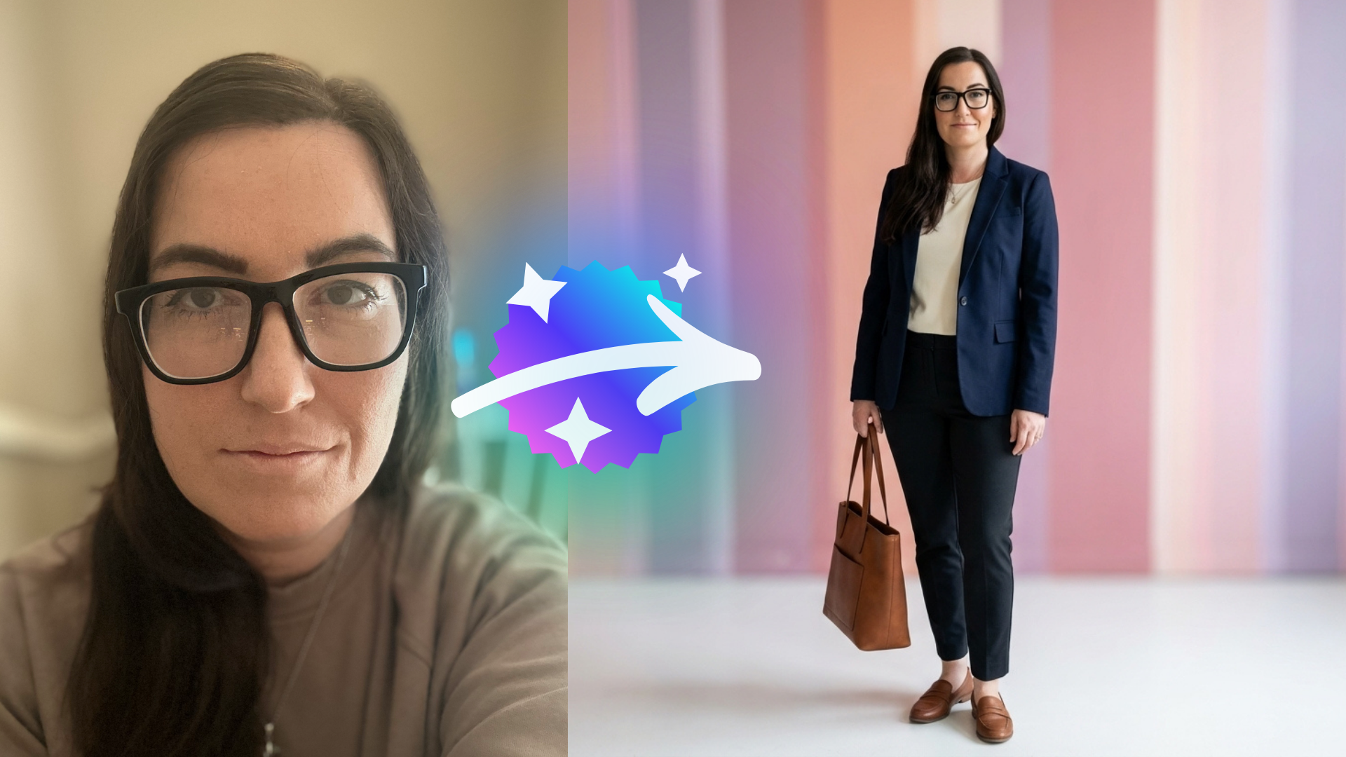 AI mockup example for small brands