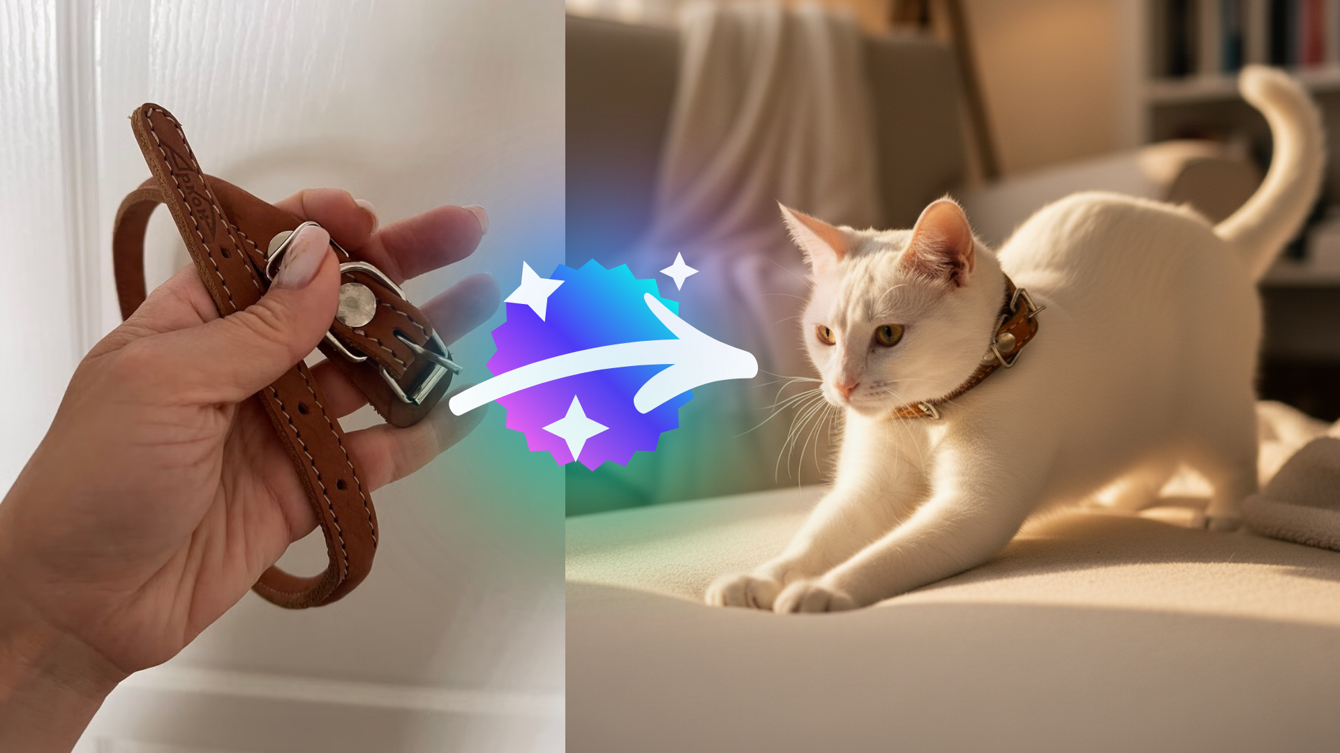 Before and after product photo in Threadwise Studio