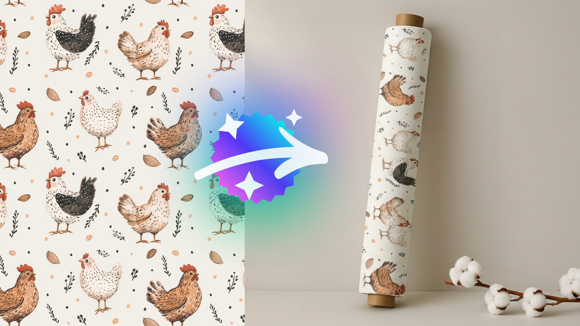 AI product photo created in Threadwise Studio