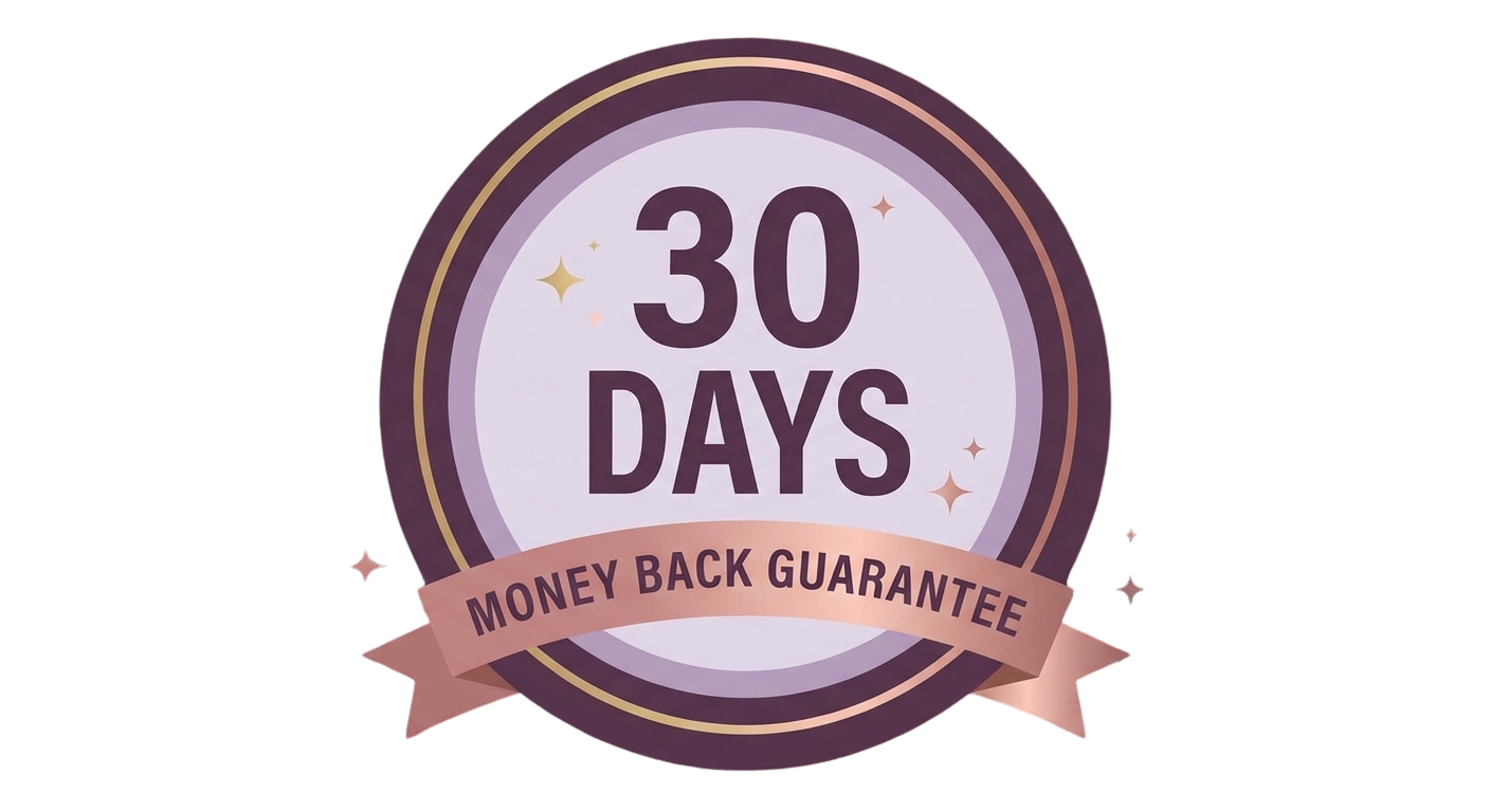 30 days money back guarantee badge