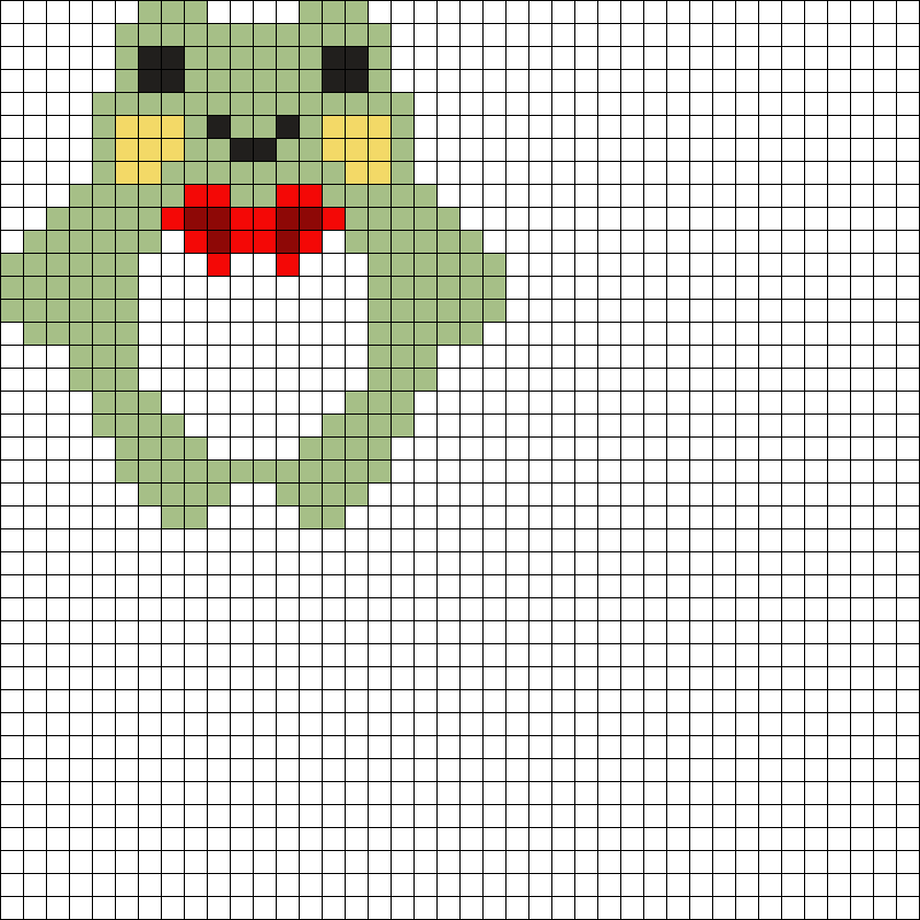 Killing Stalking Yoonbum Frog Perler Bead Pattern | Bead Sprites ...
