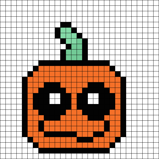 Radford (Spooky Month) Perler Bead Pattern