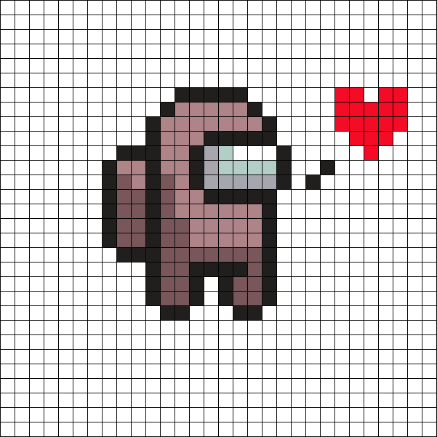 Among Us Light Pink With Love