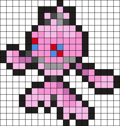 Frillish Pokemon Perler Bead Pattern Bead Sprites Characters Fuse Frillish Pokemon Perler Bead Pattern Bead Sprites Characters Fuse