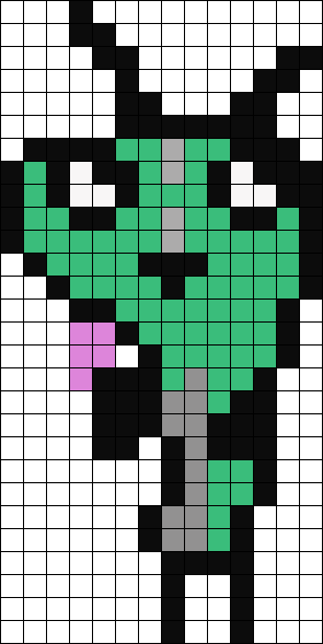Gir Perler Bead Pattern | Bead Sprites | Characters Fuse Bead Patterns