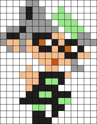 Perler 32x32 Marie and a Small Pixel Art Update.