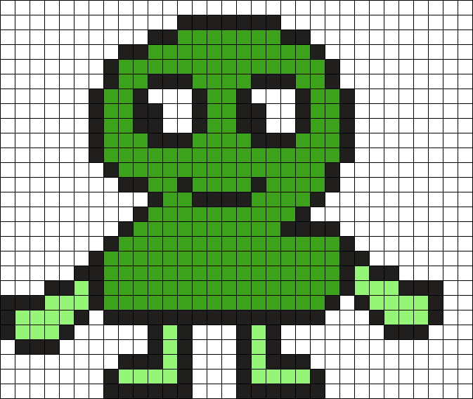 Two (BFDI) Perler Bead Pattern | Bead Sprites | Characters Fuse Bead ...