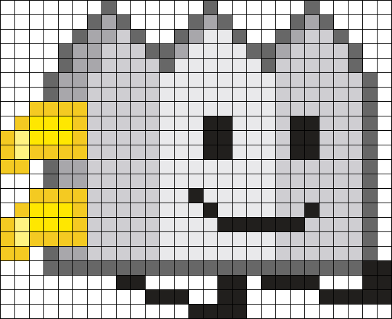 Kandi Patterns for Kandi Cuffs - Characters Pony Bead Patterns