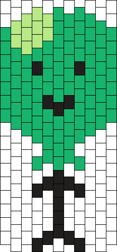 Balloony BFB Pony Bead Patterns | Characters Kandi Patterns for Kandi Cuffs
