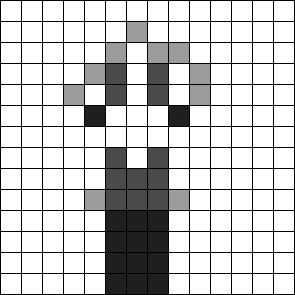 Christopher Pierre Perler Bead Pattern | Bead Sprites | Characters Fuse ...