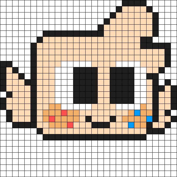 Goob Perler! :{} Perler Bead Pattern | Bead Sprites | Characters Fuse ...