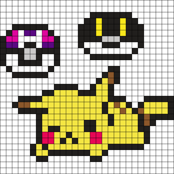 Baby Pokemon Perler Perler Bead Pattern | Bead Sprites | Characters ...
