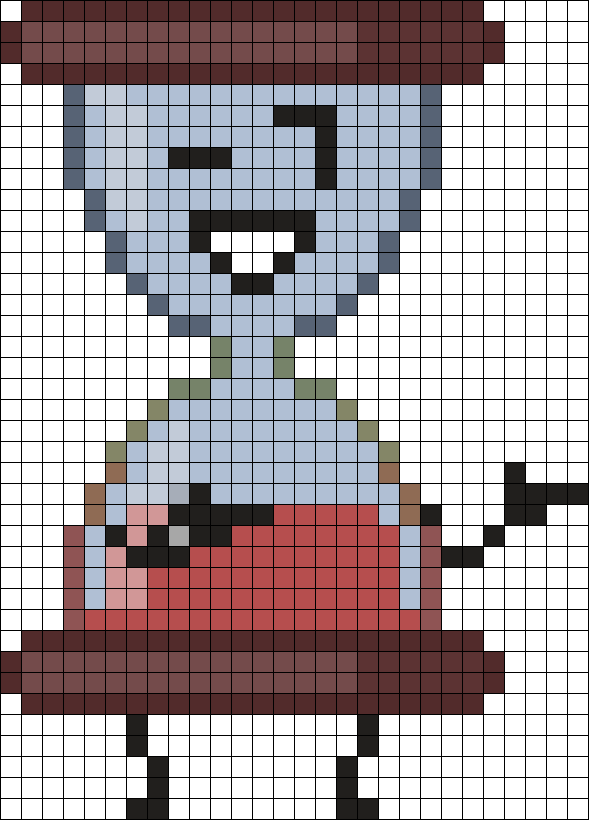 Sean Pattern Sean Love Of The S*n Perler Bead Pattern | Bead Sprites | Characters ...