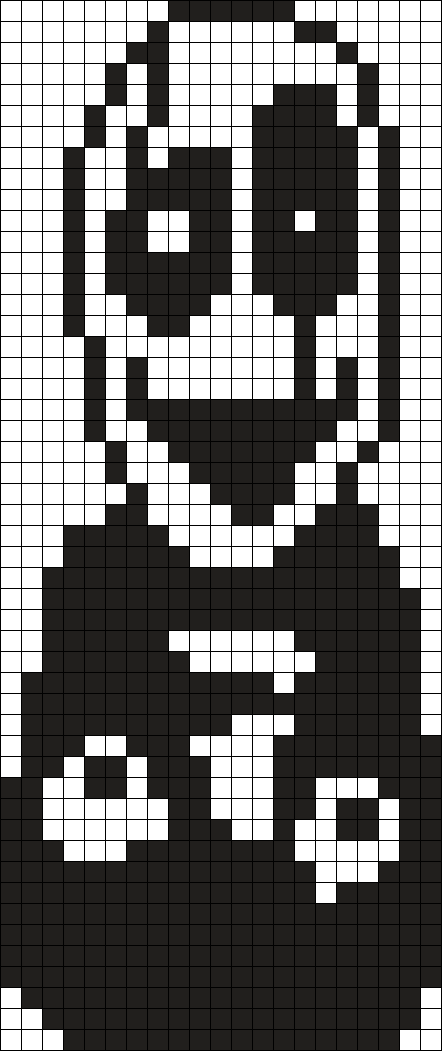 Mystery Mangaster Undertale Perler Bead Pattern Bead Sprites 