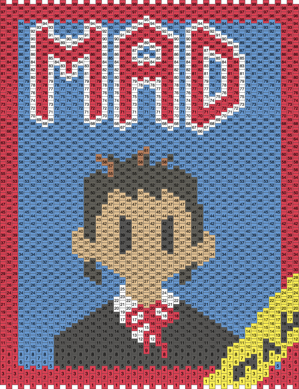 Mad Pattern Designs Mad Magazine For @F1nnyF1sh Pony Bead Patterns | Characters Kandi ...