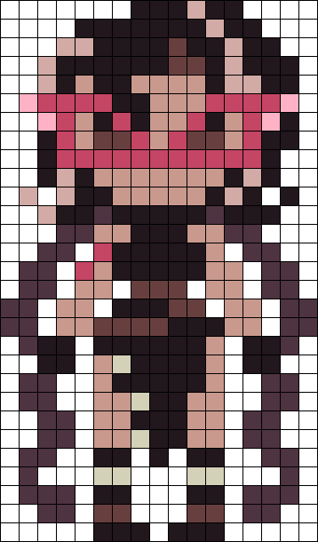 Choco Drizzle | Cookie Run Kingdom Perler Bead Pattern | Bead Sprites ...