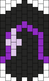 Voidbound 1x4 Flat Charm Pony Bead Patterns | Characters Kandi Patterns ...