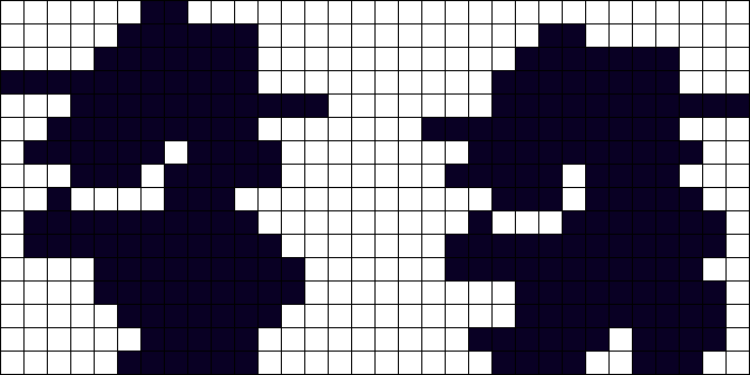 Deltarune Shadowguy Island Sprite Perler Bead Pattern | Bead Sprites ...