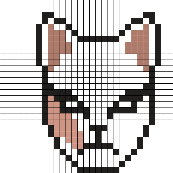 Sabito Gi Pattern New Sabito!!!! (I Forgot The Scar) Perler Bead Pattern | Bead Sprites ...