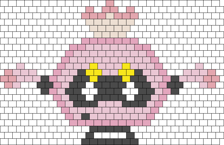 Splatoon Shape Patterns Pearl Drone Splatoon Bead Pattern | Peyote Bead Patterns | Characters ...
