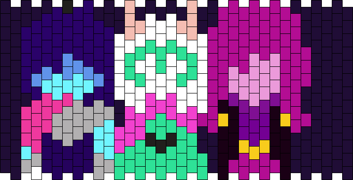 Deltarune Cuff - Kris, Ralsei, And Susie