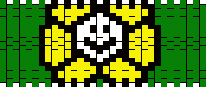 Flowey The Flower Undertale Cuff! Kandi Pattern