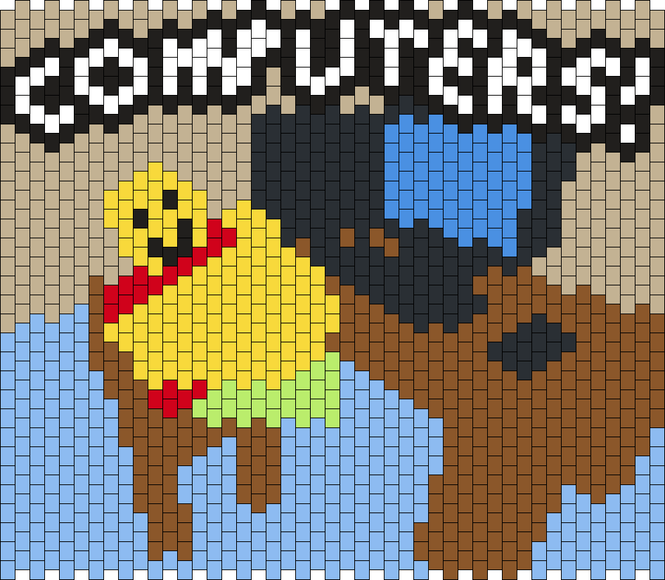 Simplified Jim's Computer Panel (Request) Pony Bead Patterns ...