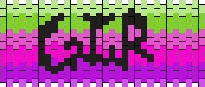 GIR INVADER ZIM WORD CUFF X0