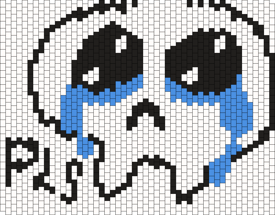 Sad Color Patterns Sad Pleading Yippee Pony Bead Patterns | Characters Kandi Patterns for ...