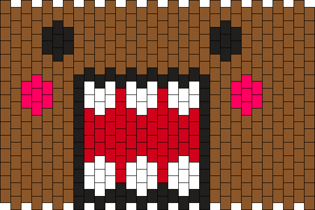Kandi Patterns for Kandi Cuffs - Characters Pony Bead Patterns