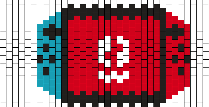 Nintendo Design Patterns Nintendo Switch Pony Bead Patterns | Misc Kandi Patterns for Kandi Cuffs