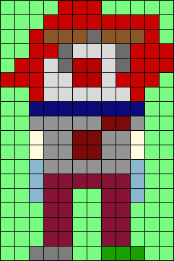 G0z Perler Perler Bead Pattern | Bead Sprites | Misc Fuse Bead Patterns