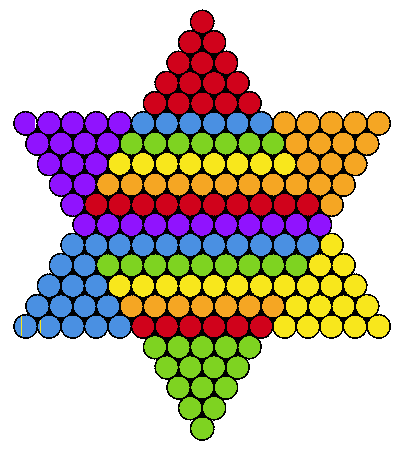 Random Rainbow Stuff Random Rainbow Thing Lol Perler Bead Pattern | Bead Sprites | Misc Fuse ...